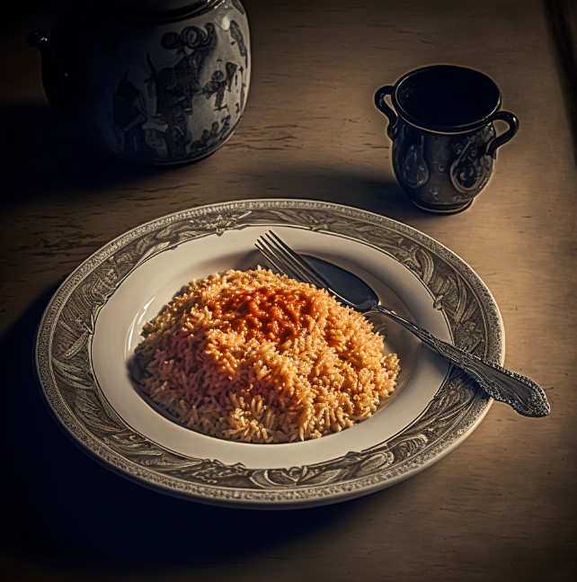 Spanish Rice Midjourney